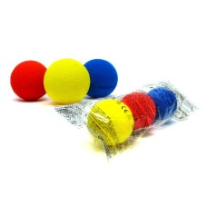 Soft-Tennisballen 3 st.kleur in zak 68mm
* Let op ! Tijdelijk alleen geel *