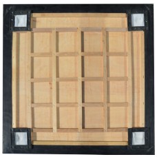 Carromboard Tournam.Zwart vierkant 89x89cm. Carromboard Tournam.Zwart vierkant 89x89cm.