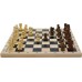 Chess set wood printed 29x29 cm