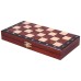 Schaakcass.Magn.hout gebeitst 26x13.5 cm