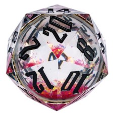 Dobbelsteen D20 Liquid Glitter 55mm.doos
* Levertijd onbekend *