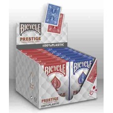 Pokerkaarten Prestige 100% Plastic Bicycle - VE 12