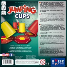 Jumping Cups,tactisch sp.2 spel.Huch NL/D/EN/FR/PL