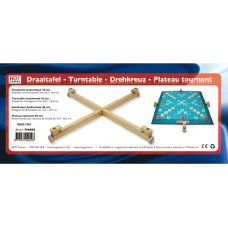 Draaitafel blank hout v.woordbordspel 40cm.
* levertijd onbekend *