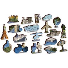 Wooden puzzle World Landmarks L 300