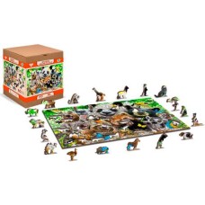 Wooden puzzle Bear Paradise XL 600
