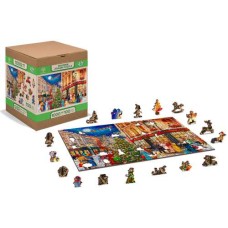 Wooden puzzle Christmas street 1010 XL
