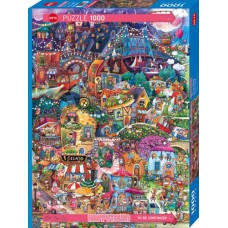 Puzzel Good Evening, Happytown 1000 Heye
* herdruk, levertijd onbekend *