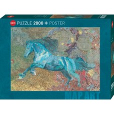 Puzzel Map Horse 2000 st.Heye 30092 NEW
pre order