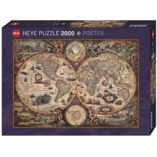 Puzzel Vintage World 2000 st. Heye 29666
