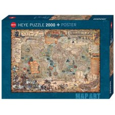 Puzzel Pirate World 2000 st.Heye 29847