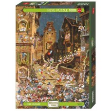 Puzzel Romantic Town Ni.1000 Heye 29875