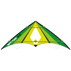 Vlieger Spitfire 0.8 , 82 x 37 cm, Knoop Kites