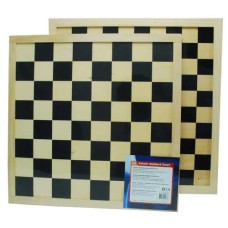 Chess/Draugtb.tripl.nat./black.40cm.f.45mm