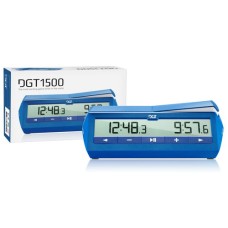 Schaakklok DGT 1500 digitaal blauw