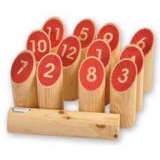 Number Kubb Pinewood colorbox HOT