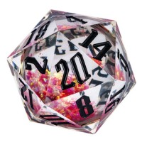 Dobbelsteen D20 Liquid Glitter 55mm.doos
* Verwacht week 21 *