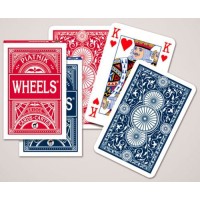 Speelkaarten Wheels bridge linnen Piatnik VE.12