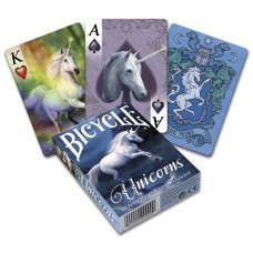 Poker cards Anne Stokes Unicorn Deck Bicycle