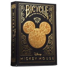 Pokerkaarten Bicycle- Mickey Black/Gold
* expected January *