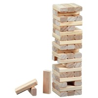 Blokkentorenspel Timber 56 blok.blank hout