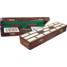 Cribbage cass.Acacia wood inlaid.brass men
* delivery time unknown *