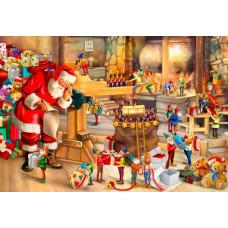 Wooden puzzle Santa's workshop 1010 XL