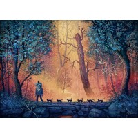 Puzzle Woodland March 1000 Heye 30031 NEW