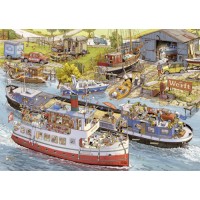 Puzzel Boatyard 1000 3dhk.Heye 30117 NEW