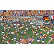 Puzzel Voetbal,F.Ruyer,Comic 1000st.Piatnik