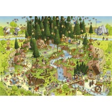 Puzzel Black Forest Habitat 1000 Heye 29638