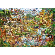 Puzzle Exotic Safari 2000 Tri.Heye 29996 NEW
